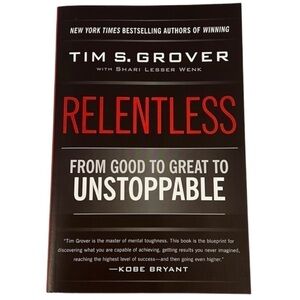 NWT Relentless Book by Tim S. Grover